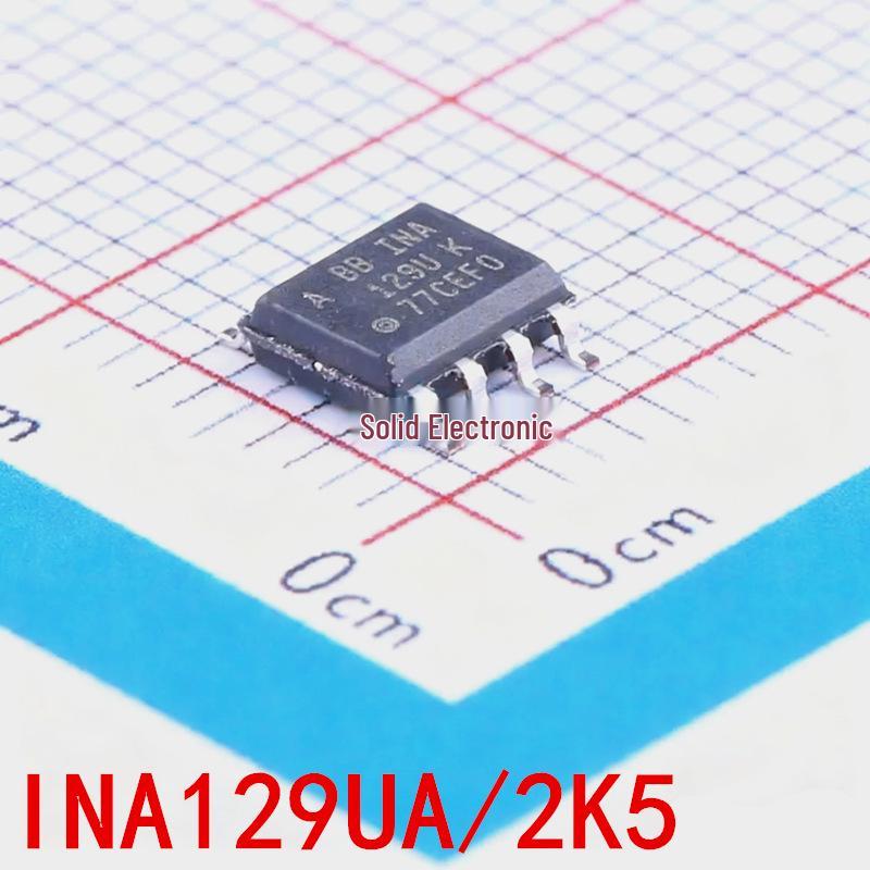 

Original Surface Mount INA129UA SOIC-8 Precision Instrumentation Amplifier IC 2.5K Pack