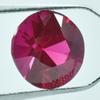 Naturalny Czerwony Rubin o Okrągłym Szlifie 6.60 Karata CERTYFIKOWANY Luźny Kamień Szlachetny SU-939-R