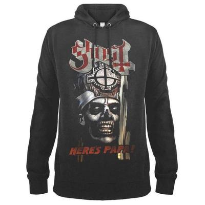 Amplified Unisexowa bluza z kapturem dla dorosłych Here Comes Papa Ghost