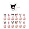 Kuromi Themed Girls Birthday Party Decor Supplies Set Flag Cake Spiral Balloon
