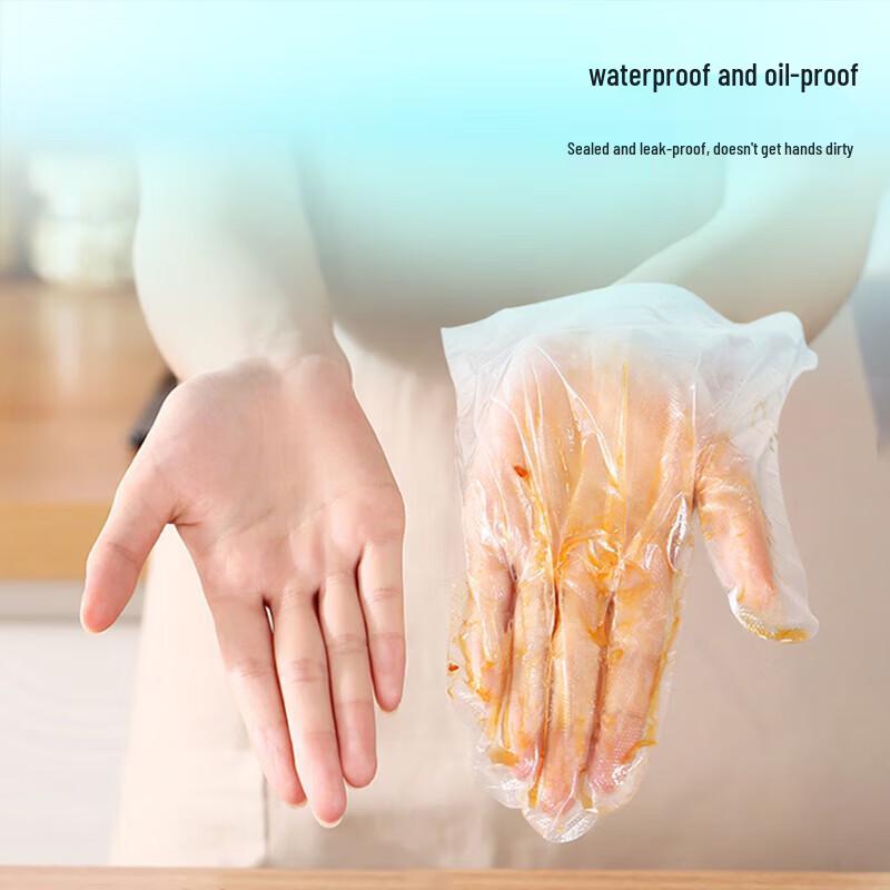 Wutian Disposable PE Food Handling Gloves