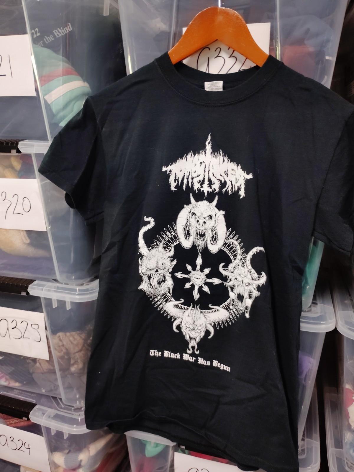 The Black War Has Begun Crusader Tour Metal Tour Small A33 Unisex T-Shirt XXL