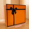 Caja de Regalo Lazo Naranja Caja de Regalo Premium Caja de Regalo de Boda Caja de Regalo de Cumpleaños San Valentín Envoltura de Regalo Caja de Regalo