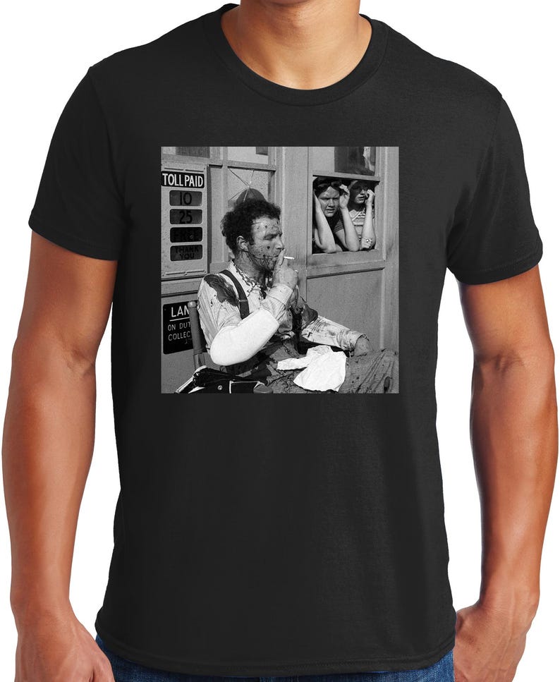

Big Guys Rule James Caan Between Takes on The Godfather unisex T-Shirt Big and Tall Too S