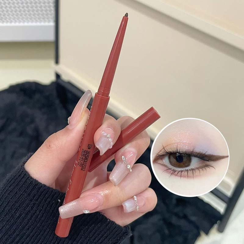KuaJing Ink Wing Waterproof Long-Lasting Smooth Eyeliner Gel Pencil - No Smudge, Sweatproof, Beginner-Friendly.