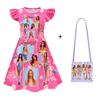 Katseye Digital Printed Clothing Medium Big Boy Feifei Sleeve Dress + Bag 26254