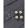 1pairs Women's Fashionable Buckle Designed Adjustable Waistband, Detachable & Adjustable, Avoid Unexpected Exposure