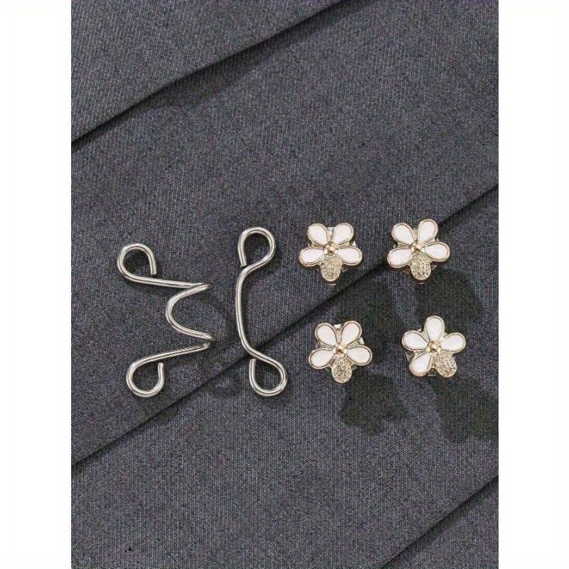 1pairs Women's Fashionable Buckle Designed Adjustable Waistband, Detachable & Adjustable, Avoid Unexpected Exposure