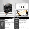 2 Heat Pipes CPU Air Cooler X79 X99 4Pin Processor Cooling Fan For Intel LGA  775 1366 1151 1155 1200 1700 2011 AMD AM3 AM4 AM5