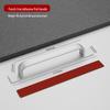 Aluminum Alloy Glass & Sliding Door Handle for Balcony or Kitchen Wardrobe