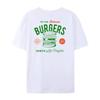 Women 90s Retro Hamburger TShirt Hippie Vintage Aesthetic Foodie T Shirt Cute Burger Lover Tee Shirt Unisex Fashion Clothes