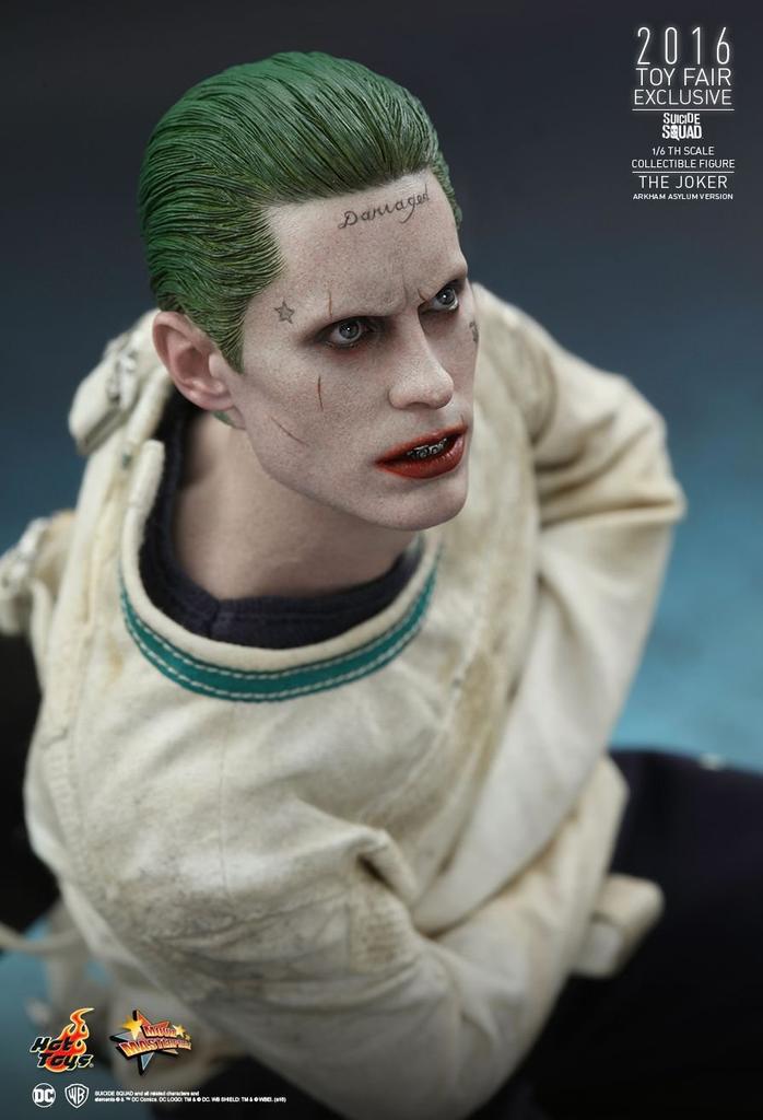 Hot Toys Movie Masterpiece Suicide Squad Joker Arkham Asylum Version Scale Figure 1/6