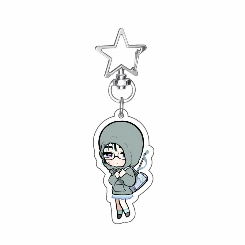 Anime ALIEN STAGE MIZI SUA TILL IVAN HYUNA LUKA Keychains Pendant Car Key Chain Acrylic Stand Fans Cosplay Accessories Gifts