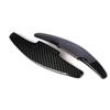 Honda Paddle Shift Covers and Paddle Real Carbon for 2020 Honda Honda Honda and Acura TLX Extensions, Fiber, Civic, Accord, Fit, TLX, CR-V, (Black)