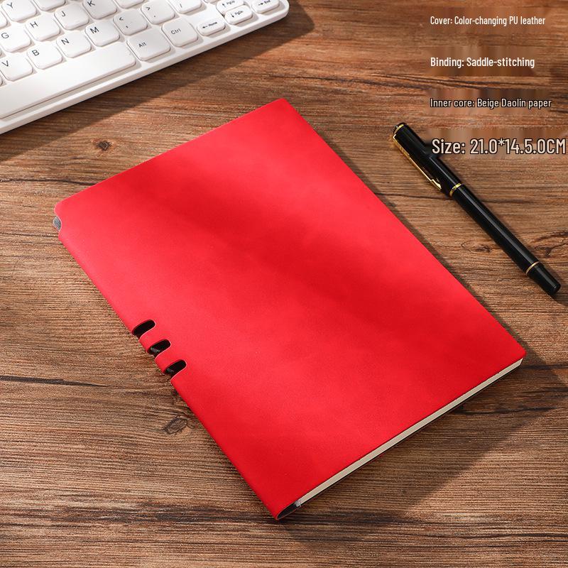 A5 Chinese Style Notebook Gift Set: High-End Notepad with Customizable Logo - Thousand Miles of Rivers and Mountains Painting A5