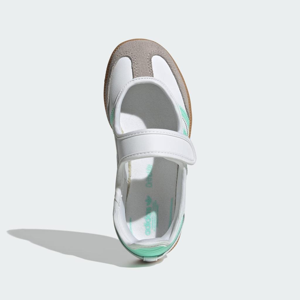 adidas SAMBA JANE C JP9540 Kids' Originals Sneakers Cloud White / Easy Green / Gum