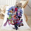 Digital Circus Blanket Soft Warm Cozy Perfect for Livingroom Couch Sofa Four Seasons Multipurpose Stylish Decor Ideal Gift For Birthday Valentine'S Da