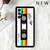 Mixtape Vintage Magnetic Tape Cassette Audio Case For Samsung Galaxy A54 A52 A14 5G A53 A12 A13 A71 A23 A34 A33 A21s Phone Cover