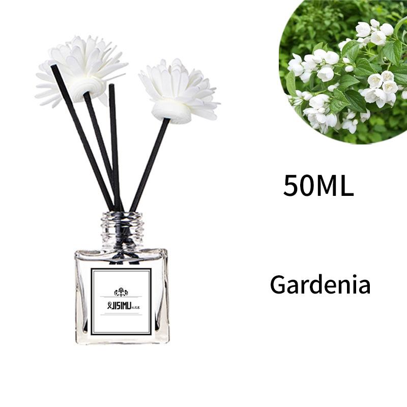 50ml Air Freshener Aromatherapy Perfume Flameless Flower Fragrance Home Office Aroma Diffuser Desktop Decorative Ornament