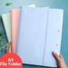 High Quality Strap Design A3 File Folder Multifunction Clipboard Document Classification Organizer Students