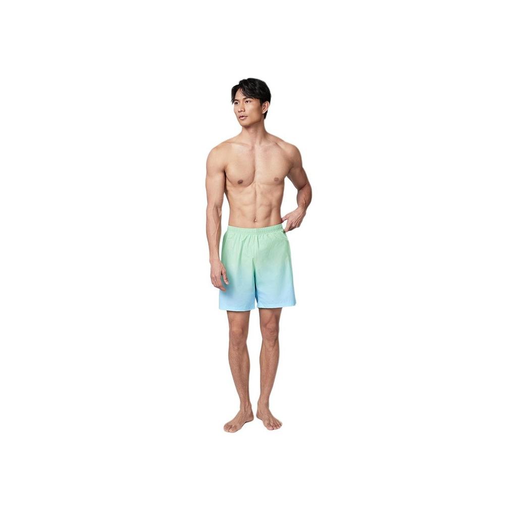 Anta Quick-Drying Vacation Beach Shorts Men Shorts Gradient-Green 1824532410-1