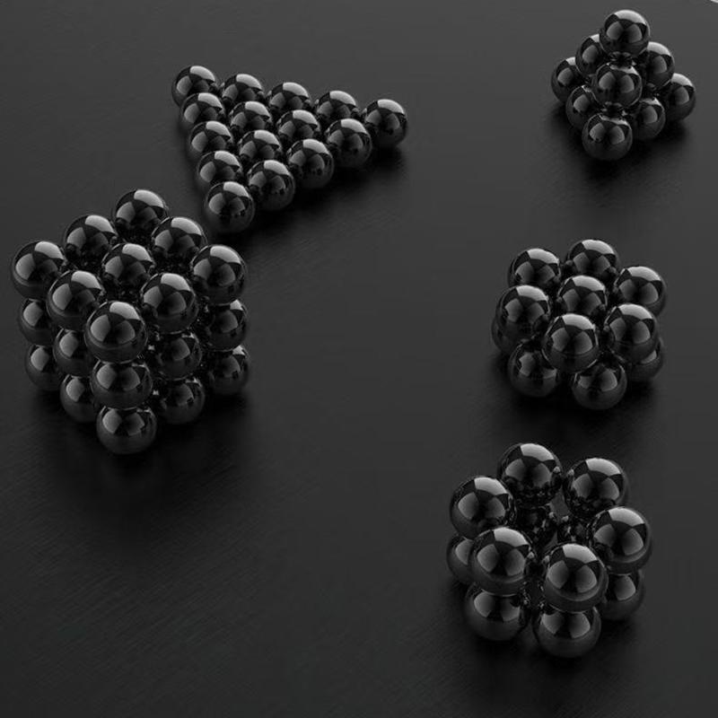 Factory Outlet Magnet Ball Black Sphere Ferrite Magnetic Ball Magnetic Palm Stone Bracelet Beads Polishing Ball Game Men Jewelry