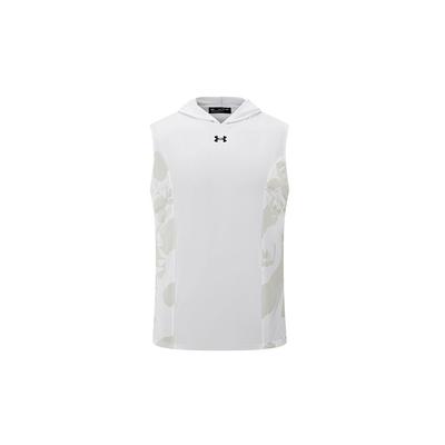 Sports Running Fitness Basketball Moisture Wicking Quick Dry Hooded Sleeveless Vest Unisex Vests White 24500001-100