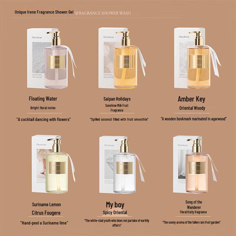 Unique Irene Fragrance Shower Gel