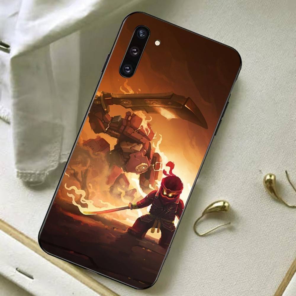 Animovaný kryt na telefon s motivem N-Ninjago pro Redmi Note 4 X 5 A 6 7 8 T 9 9S 10 11 11S 11E Pro Poco M3 Pro