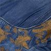 Johnature Chinese Style Cheongsam Vintage Casual Dress Summer Women Embroidery Short Sleeves Collar Dress