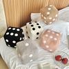Large Plushes Dices Pillow Cushion Soft Comfortable Back Support for Sofa Bedroom Living Room