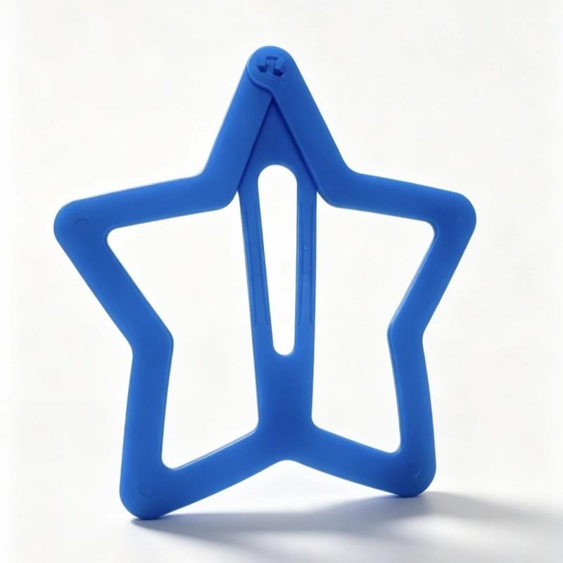 1/6 Piezas Pinzas para el Cabello de Estrella Hueca Extra Grandes Pinzas de Presión de Estrella 15 cm Tocado Creativo Pasadores para el Cabello Accesorio para el Cabello para Niñas