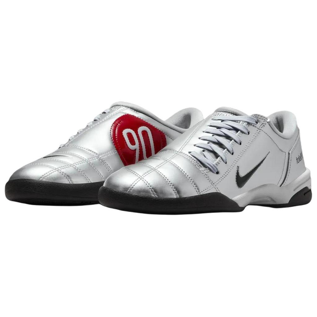 New Nike Total 90 IIl Slip Resistant Soccer Shoes Women's Silver IM7595-001