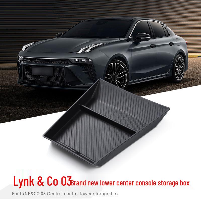 23-25 Lynk&Co 03 Lower Center Console Storage Box - Car Interior Modification Accessory