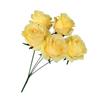 Silk Artificial Rose Flower 5 Heads Wedding Floral  for Wedding and Festival Decoration