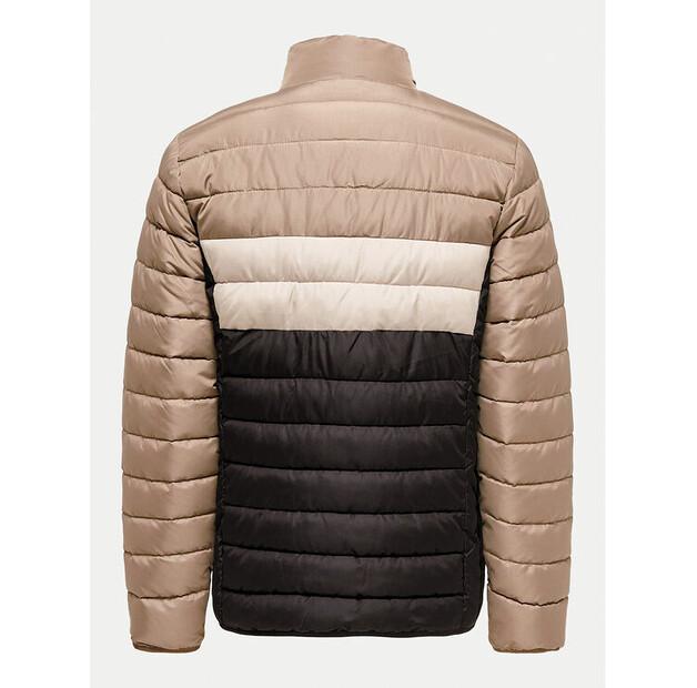Зимняя куртка Only & Sons Brody 22027448 бежевого цвета, стандартный крой