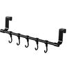 Stainless Steel Over-the-Door Towel and Dishcloth Hanger Rack