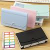 Vertical A6 Bill Storage Booklet Strap Design A6 File Folder  Receipt Collection