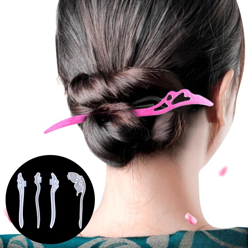 Barretta Fermaglio per Capelli Stampo in Resina Epossidica Siliconica Spilla per Capelli Gioielli Stampo per Colata Strumenti per Creazione Gioielli Classici Regalo per Donne