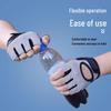 Half-Finger Breathable Cycling Gloves for Men & Women - Shock Absorption, Ideal for Road & Mountain Biking