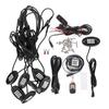 LED Rock Light Kits 8 Pods für Truck UTV ATV mit Dimmerschalter
