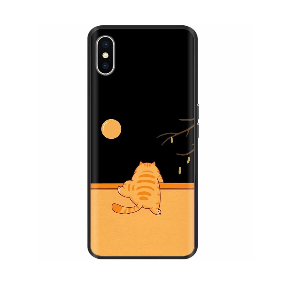 For iPhone X XS Flowers Soft TPU Silicone Phone Cases Shockproof Cover For iPhone X Xs Max XR Soft Liquid Housing Fundas Capa