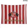 Sunderland A.F Custom Name Wall Tapestry Aesthetic Wall Hanging Printed Fabric Blanket Decorative Tapestries for Bedroom Living Room Home Decor