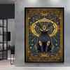 Hot Anime Poster Pokemon Gengar Canvas Printing Cartoon Character Pictures Diverse Sizes Home Bedroom Decor Friends Gift Classic