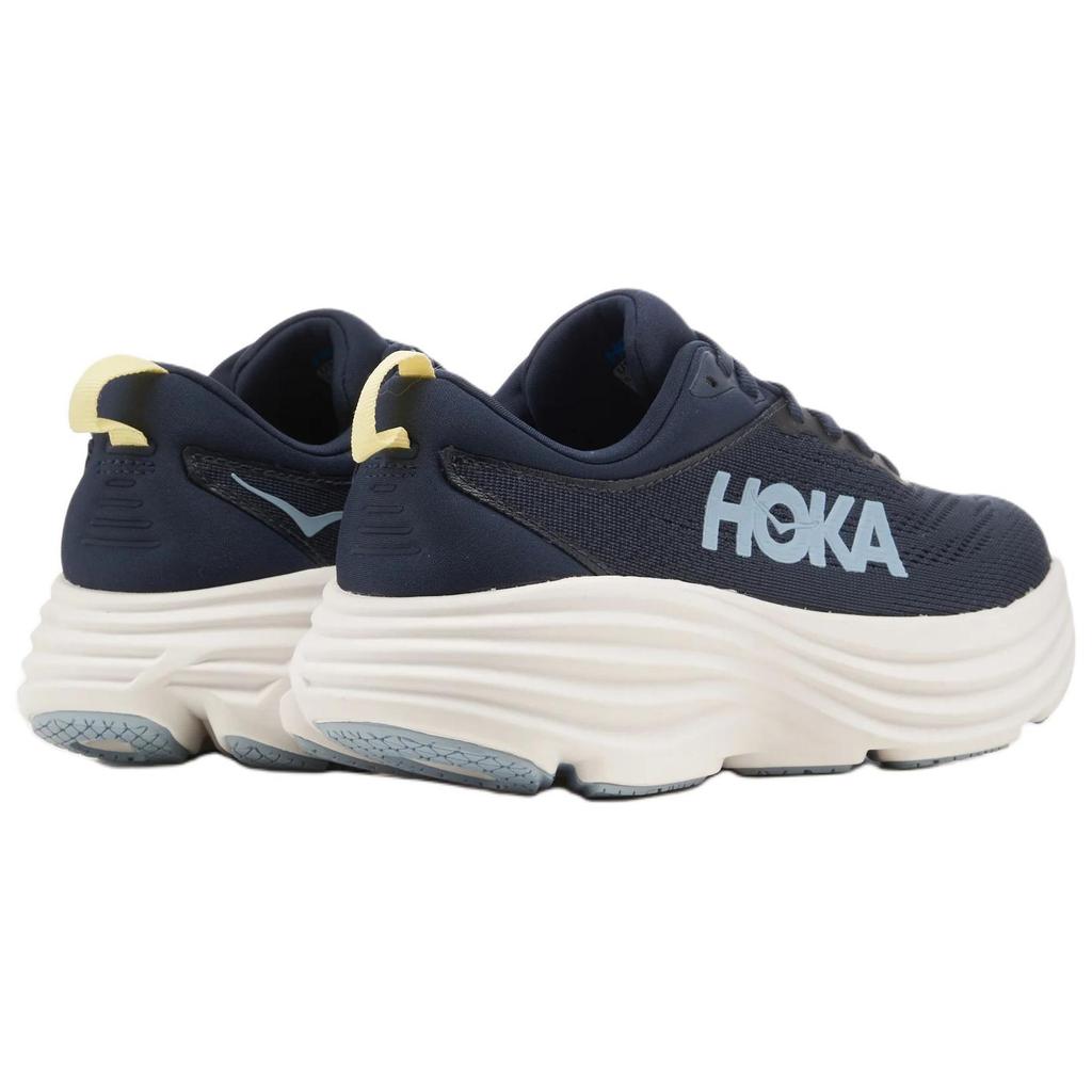 HOKA One One Bondi 8 Lett Komfortabel Sklisikker Slitesterk Lav Ankel Hverdagsløpesko Damesko Dypblå 1127952-VYN
