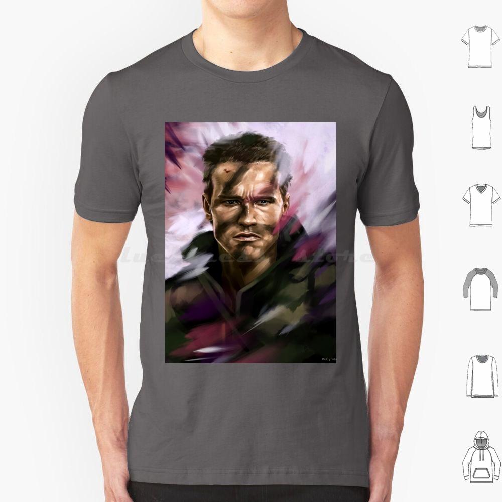 Commando T Shirt 6xl Cotton Cool Tee Commando American Action Film Movie Arnold Schwarzenegger Arnold Schwarzenegger Hero Power