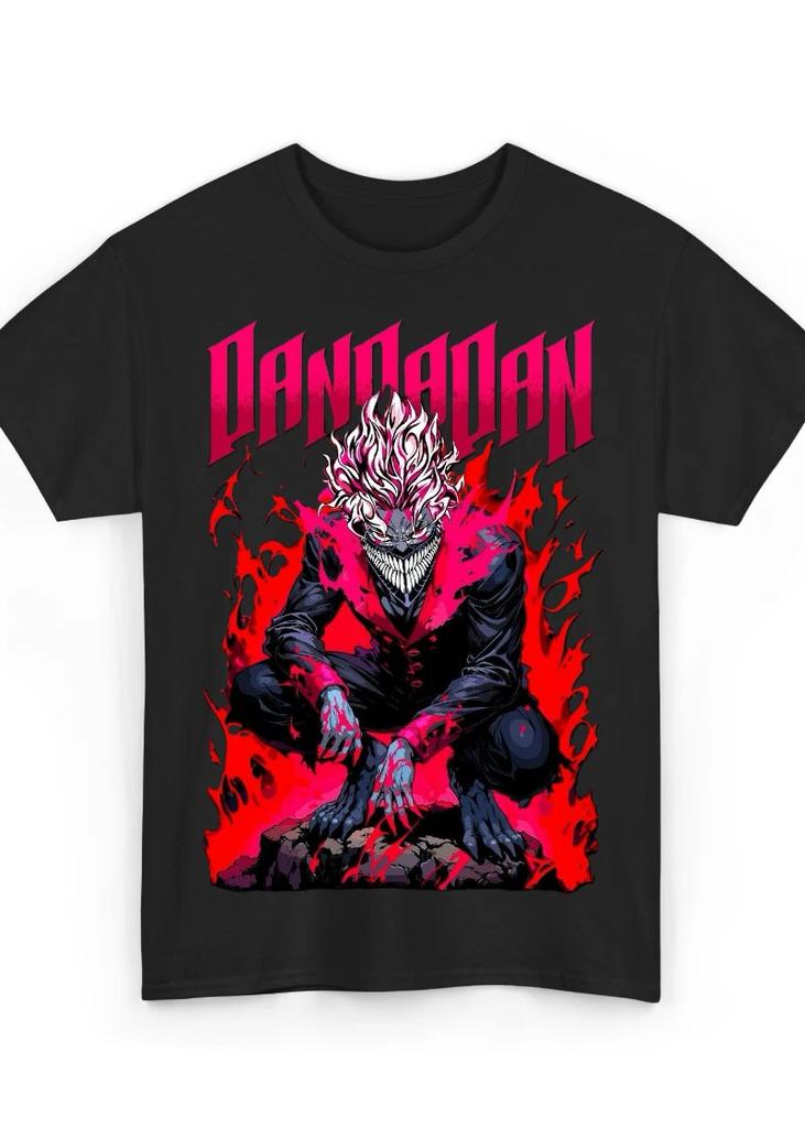 Dandadan Anime Japanese Tshirt Unisex Size S 4xl Gift For Friends Black