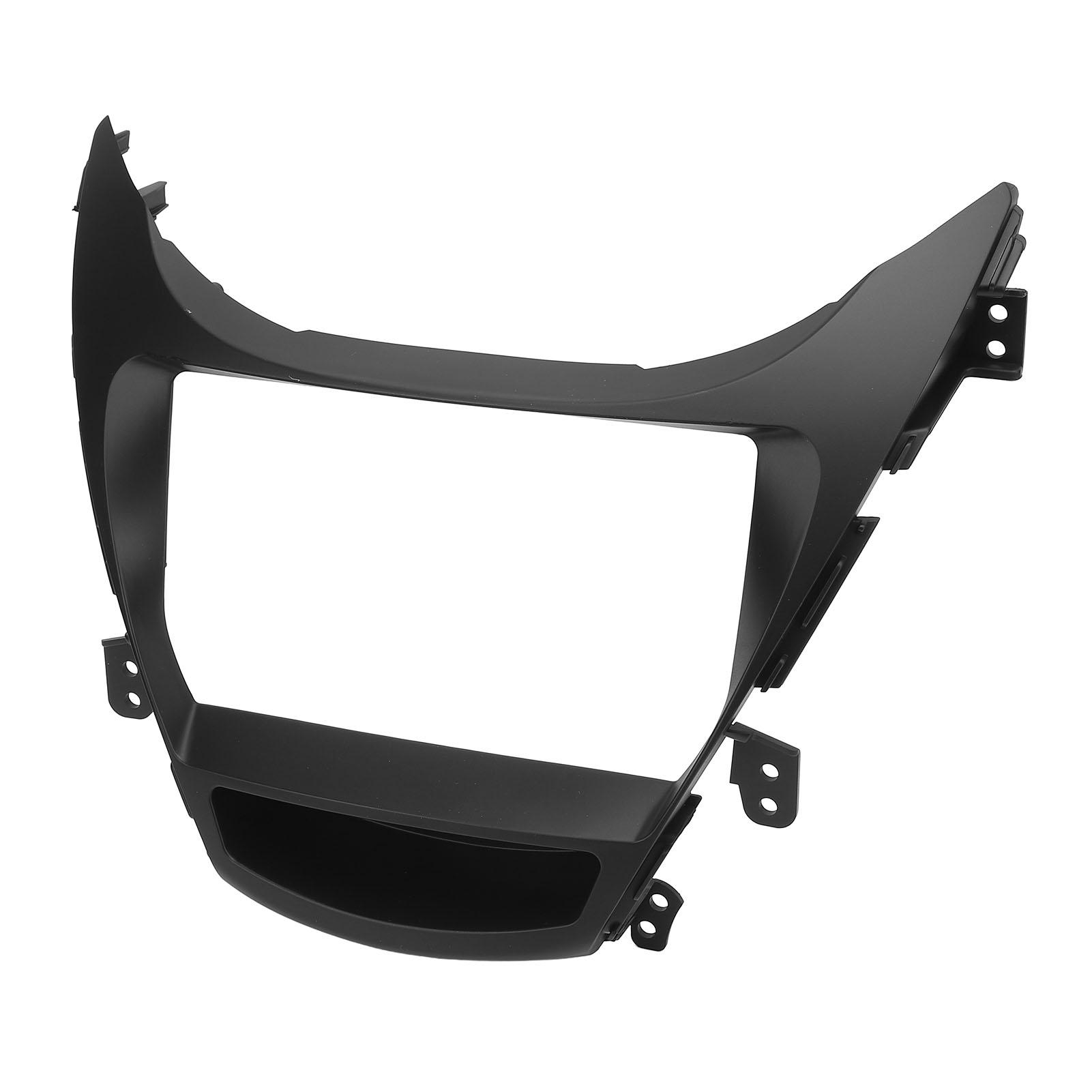 

9-дюймовая автомобильная радиостанция стерео панель приборной панели GPS-навигация рамка панели приборной панели для Elantra 20112014