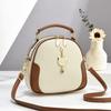 Trendy Korean Style Shell Bag For Women Stylish Cat Print Crossbody Purse
