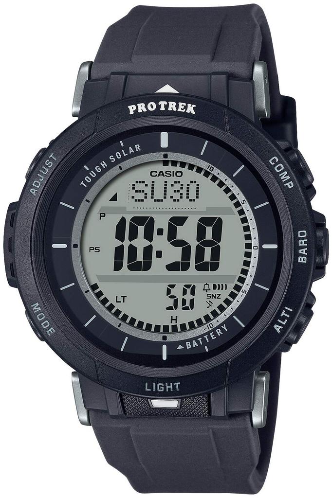 Casio Pro Trek Solar Watch Black PRG-30-1JF Men's